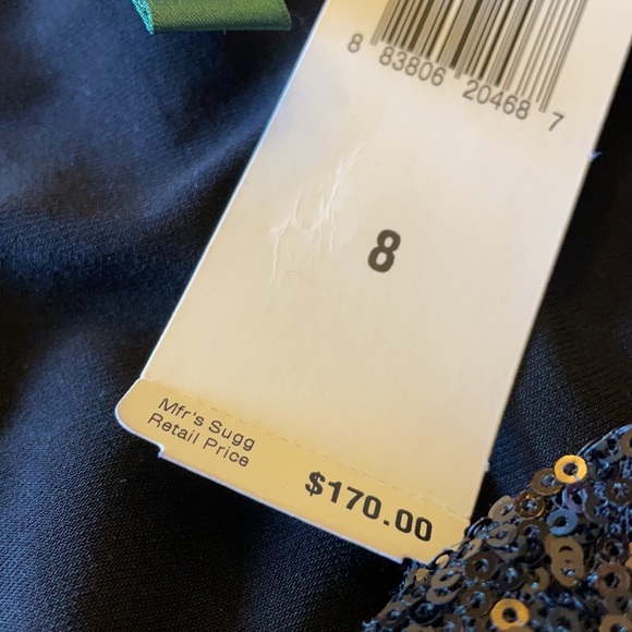 Lauren Ralph Lauren Cafe Society Black Evening Dress - Picture 9 of 9